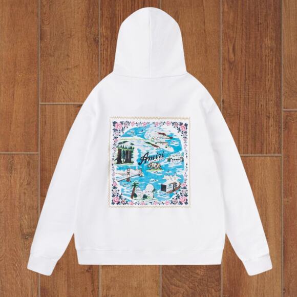 AMIRI white sweater men's - Picture 2 of 4